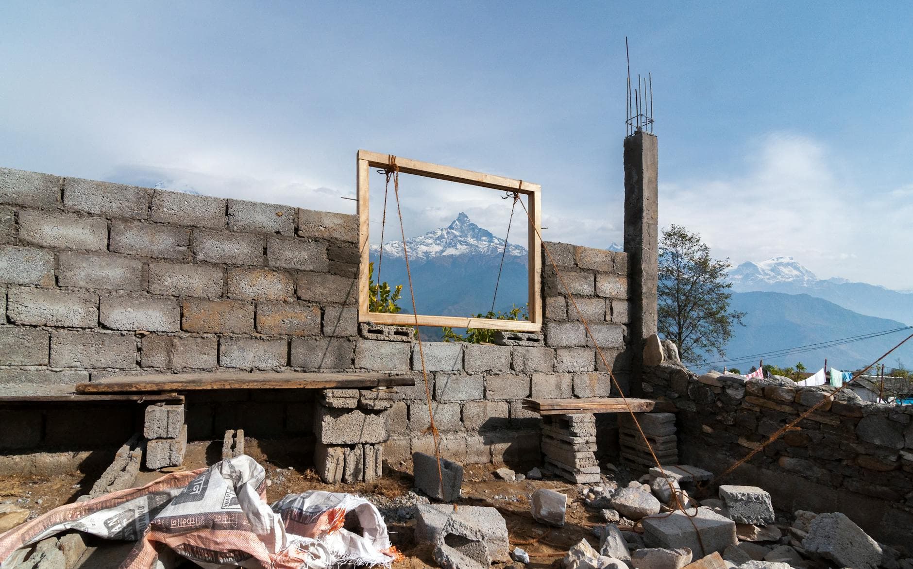 Machhapuchhre (Fishtail) above Pokhara
