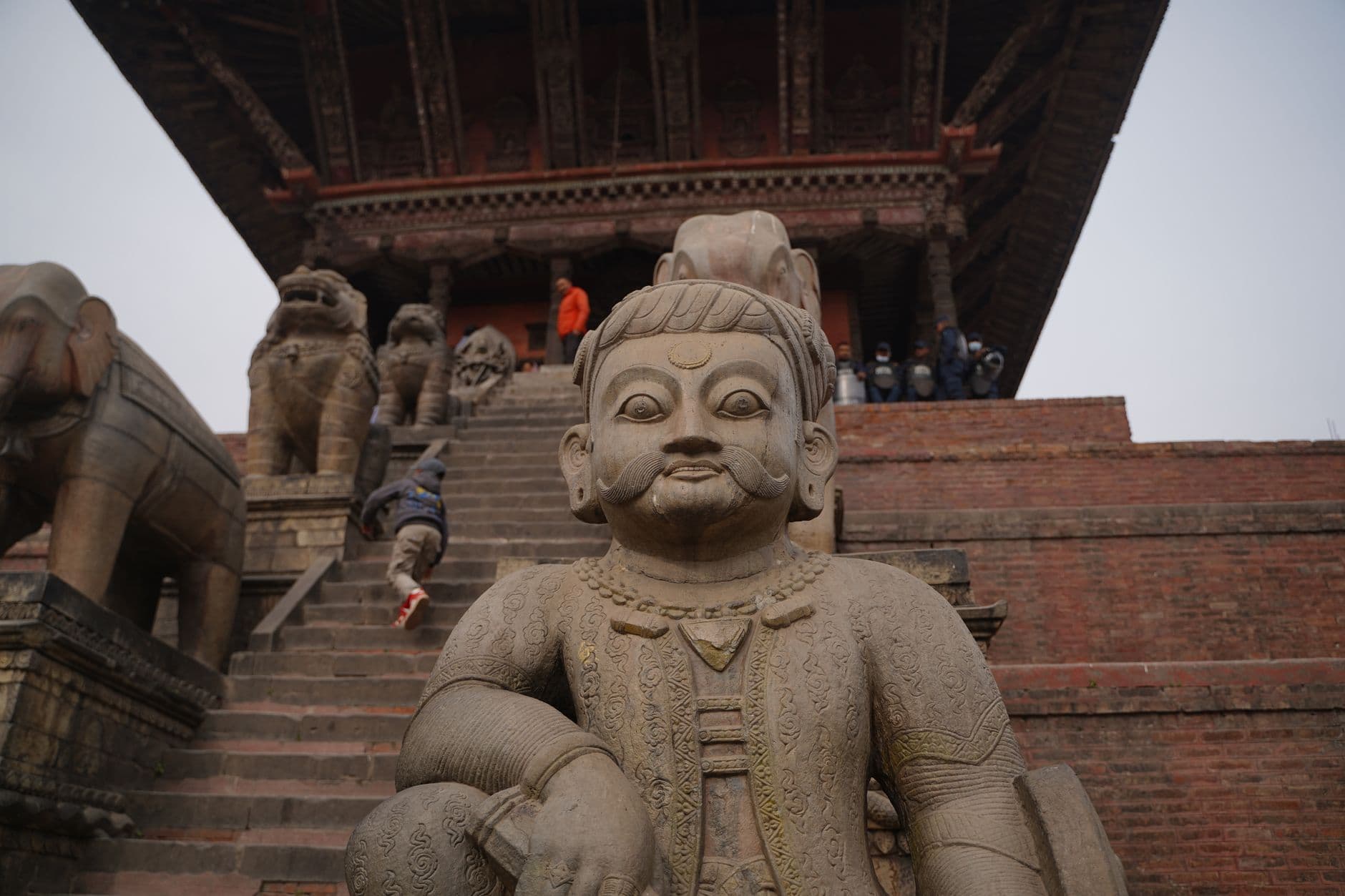 Bhaktapur pottery square, Nepal